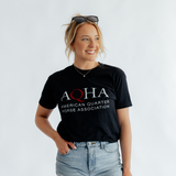 AQHA Unsiex Tee - Black