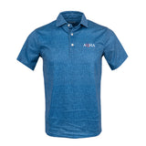 AQHA Men's Polo - Navy