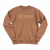 AQHA Crewneck Sweatshirt - Brown