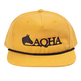 AQHA Umpqua Rope Cap - Biscuit & Black