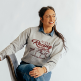 AQHA Crewneck Sweatshirt - Light Steel