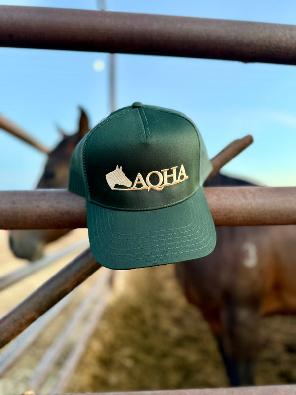 AQHA Trucker Cap - Dark Green