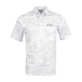 AQHA Men's Polo - White Camo
