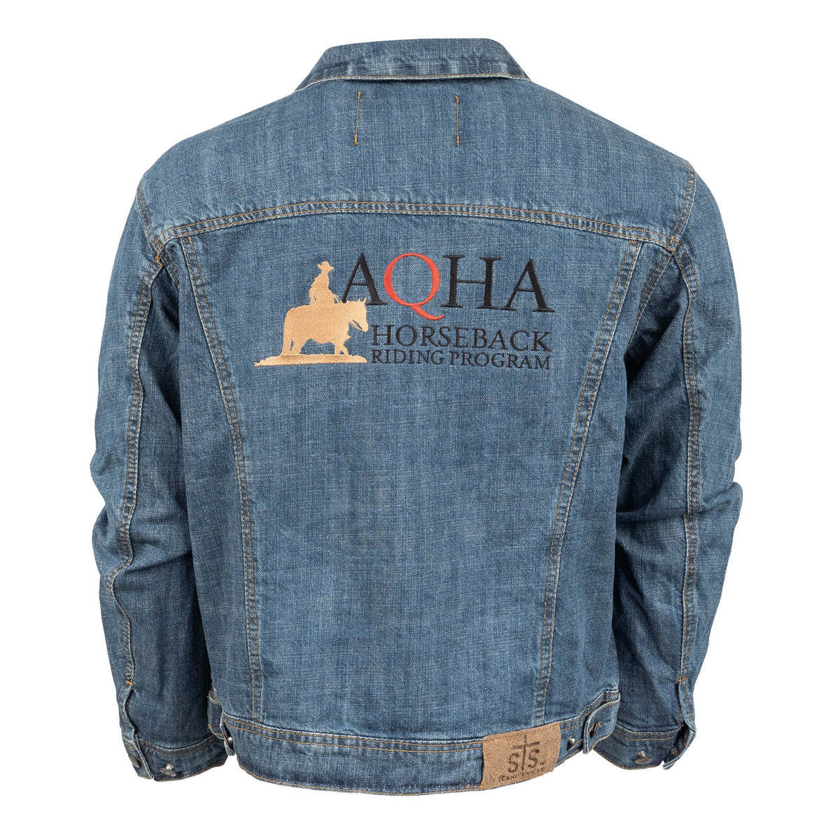 Veste Cuir Et Laine Noire Schneiders - All American Quarter Horse Congress 2021 - Taille XXS