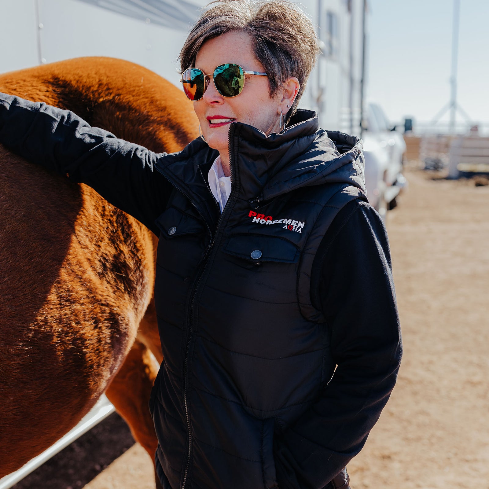 AQHA Professional Horsemen Ladies Vest – American Quarter Horse