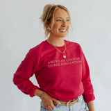 AQHA Crewneck Sweatshirt - Pink